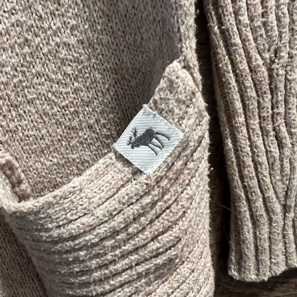 Abercombie Kids Tan Cardigan Size 9/10 - Picture 4 of 4